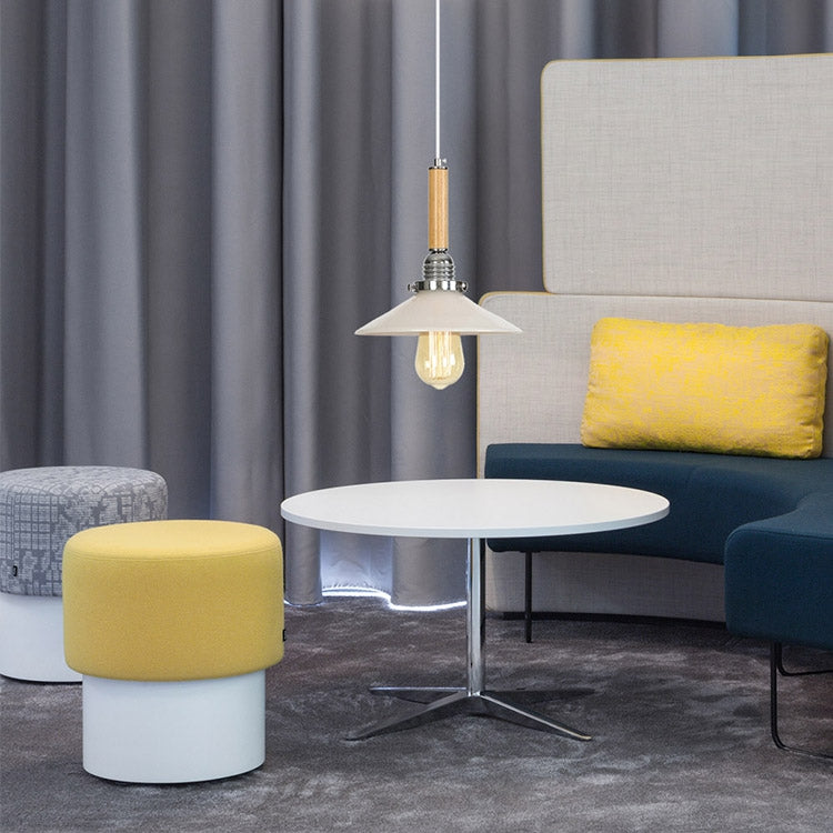 Globe/Cone/Small Bell Pendant Lighting Vintage Clear Glass 1 Licht Roségoud/Chrome hangende lamp met verstelbaar koord