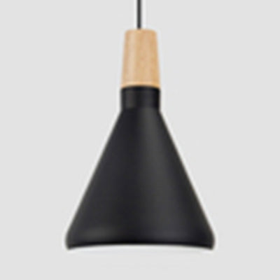Nordic Coolie Shade Suspension Light Aluminium 7 / 10,5 / 15 pouces de large 1 Pendre Head Light pour le café Office