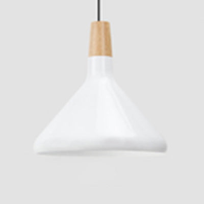 Nordic Coolie Shade Suspension Light Aluminium 7 / 10,5 / 15 pouces de large 1 Pendre Head Light pour le café Office
