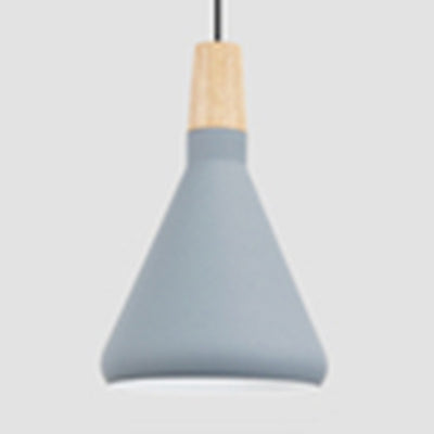 Nordic Coolie Shade Suspension Light Aluminium 7 / 10,5 / 15 pouces de large 1 Pendre Head Light pour le café Office