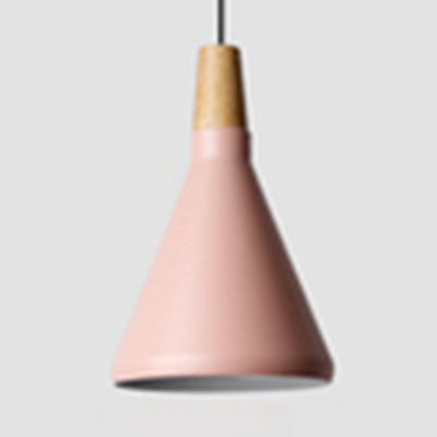 Nordic Coolie Shade Suspension Light Aluminium 7 / 10,5 / 15 pouces de large 1 Pendre Head Light pour le café Office