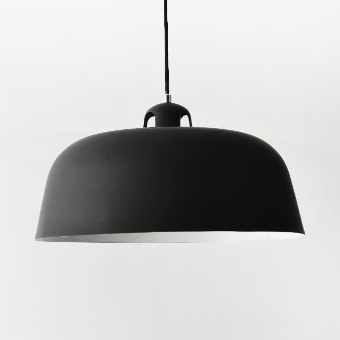 Veranda studieruimte schuur hangen licht metaal 10/14 inch brede enkel licht Noordse monochrome hanglamp