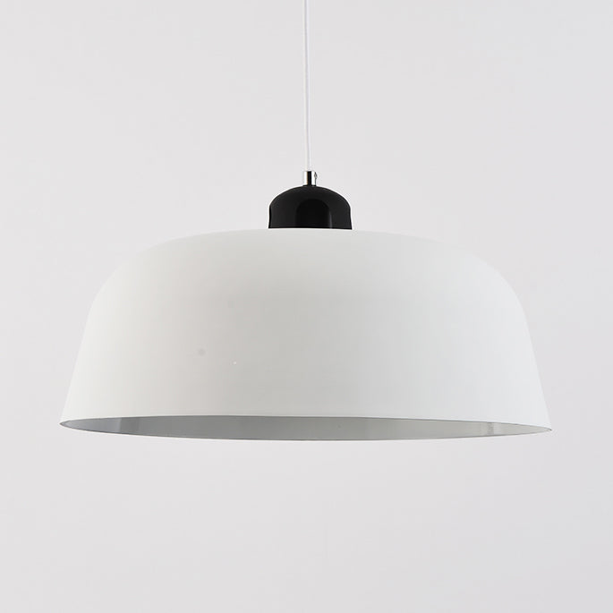 Veranda studieruimte schuur hangen licht metaal 10/14 inch brede enkel licht Noordse monochrome hanglamp