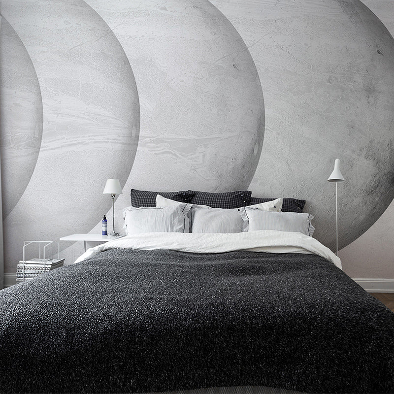 Photography Moon Eclipse Wall Murals Large Size Wall Covering for Bedroom Decoration