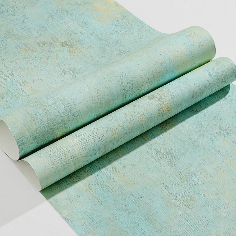 Retro Distressed Wallpaper Roll for Dining Room 33' x 20.5" Wall Covering in Pastel Color