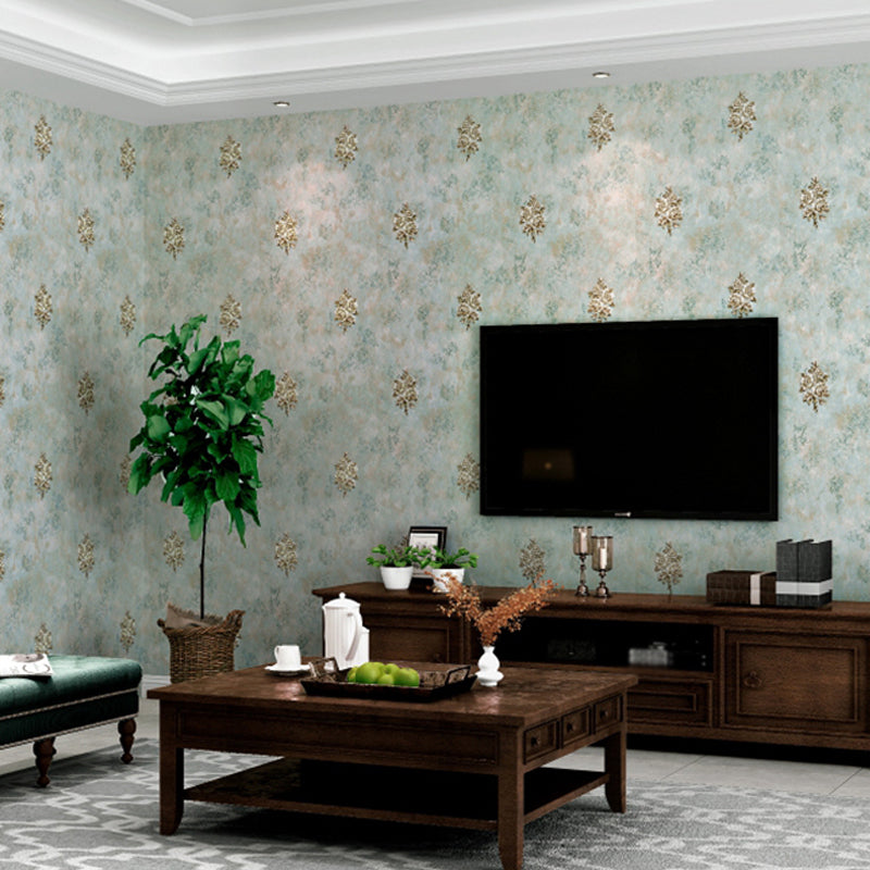 Elegant Blossoming Peony Wallpaper for Bedroom Flower Wall Covering, 33' L x 20.5" W