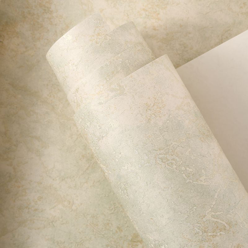 Pastel Color Marble Wallpaper Roll Waterproof Wall Covering for Living Room, 54.2-sq ft