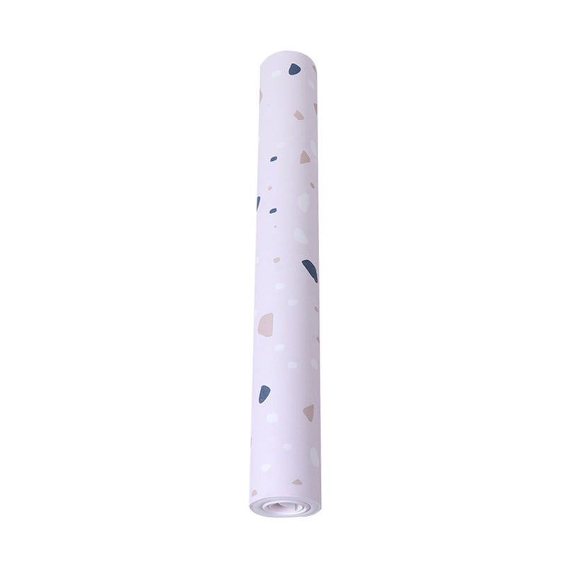 Pink-Blue Spotted Wallpaper Roll Building Modernist Waterproof Wall Decor for Nursery
