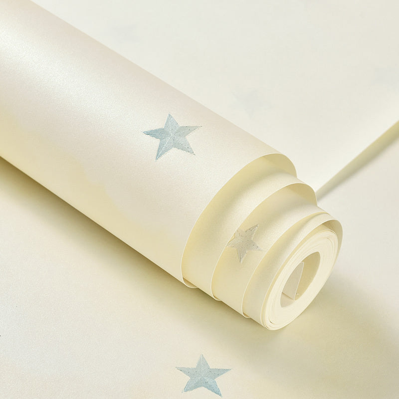 Non-Woven Unpasted Wallpaper Novelty Wall Art for Childrens Bedroom, Stain Resistant