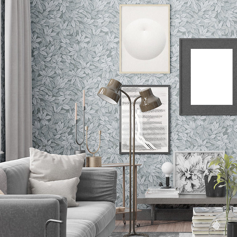 54.2-sq ft Leaves Wallpaper Temporary Rural Bedroom Wall Decoration, Self-Adhesive