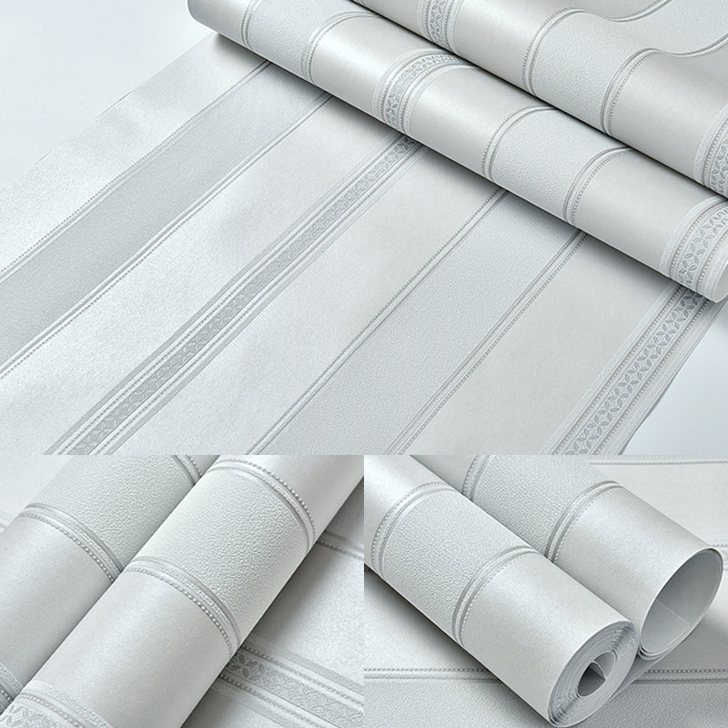 Simplicity Stripe Wallpaper for Dining Room 57.1-sq ft Wall Covering in Soft Color