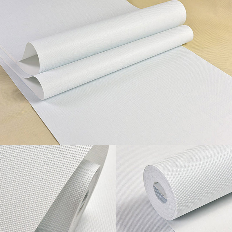 Minimalist Solid Wallpaper Roll for Dining Room 19.5' L x 20.5" W Wall Covering in Light-Color