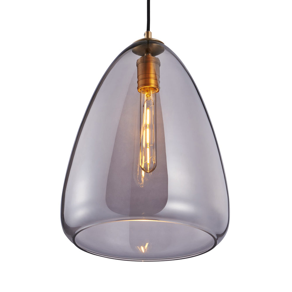 Lámpara colgante de sala de estar de cono de 8.5 "/10"
