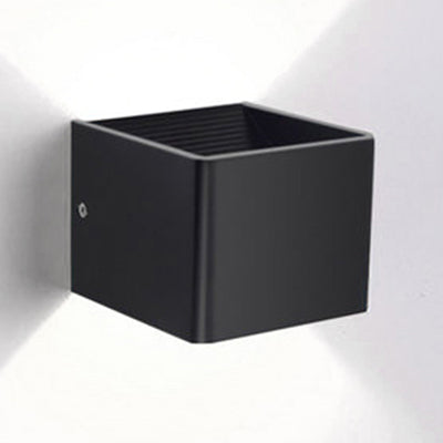 Cube Schattenleuchten Lichtminimalismus Aluminium warm/weiße Beleuchtung LED LED LEDIGKEIT