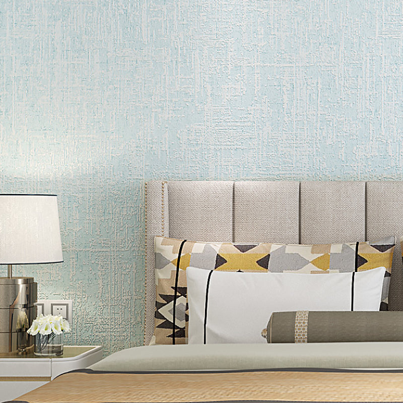 Textured Pastel Color Wallpaper Minimalistic Solid Adhesive Wall Art, Removable, 10' L x 20.5" W