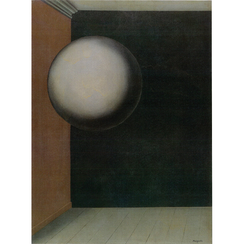 Black-Brown Floating Ball Murals Waterproof Surrealistic Living Room Wall Decoration