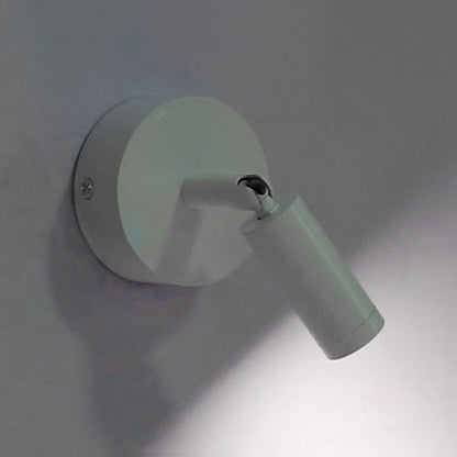 Weiße Rohrwandlicht mit/ohne Schalter moderner LED -Metall Wandleuchte in warmem/weißem Licht