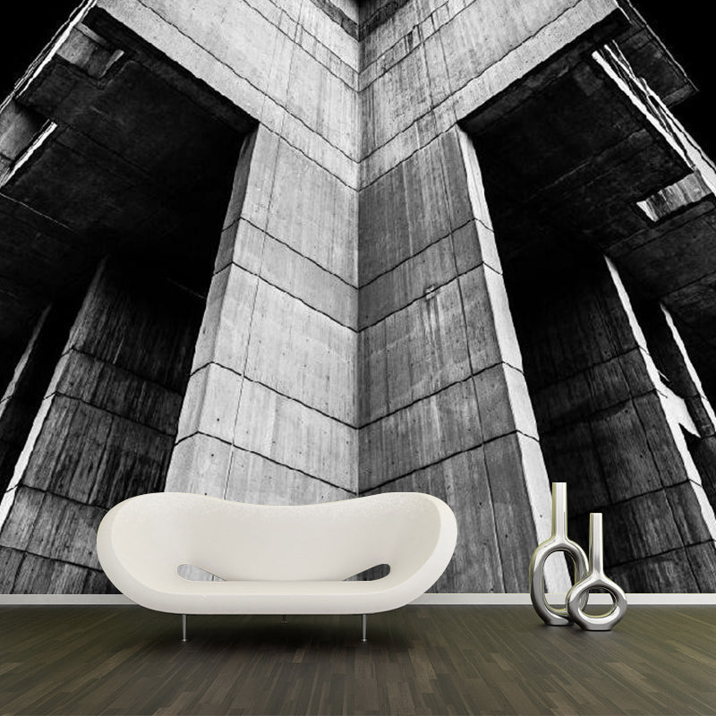 Photography Porch Looking-Up View Mural Full Size Wall Decor for Bedroom, Custom Print