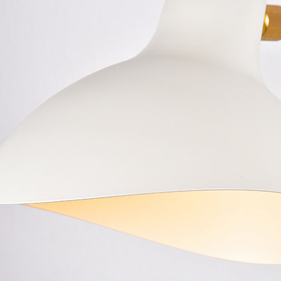 Modernistische stijl Duckbill SCONCE LICHTING METALLIEK 1 Lichte woonkamer Wandgemonteerde lamp in zwart/grijs