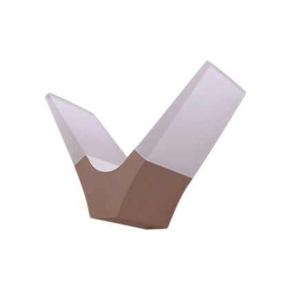 V-Shaped Sconce Light Fixture Simple Acrylic LED White Wall Mount Light in Warm/White Light