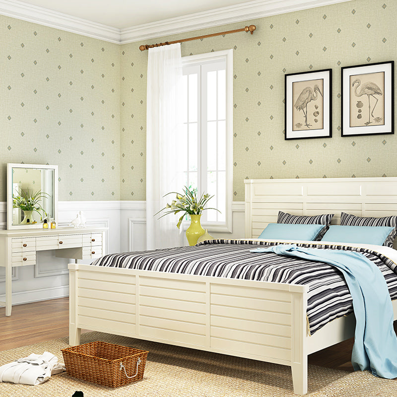 Flower-Like Wallpaper Roll Rustic Waterproof Living Room Wall Art, 31' L x 20.5" W