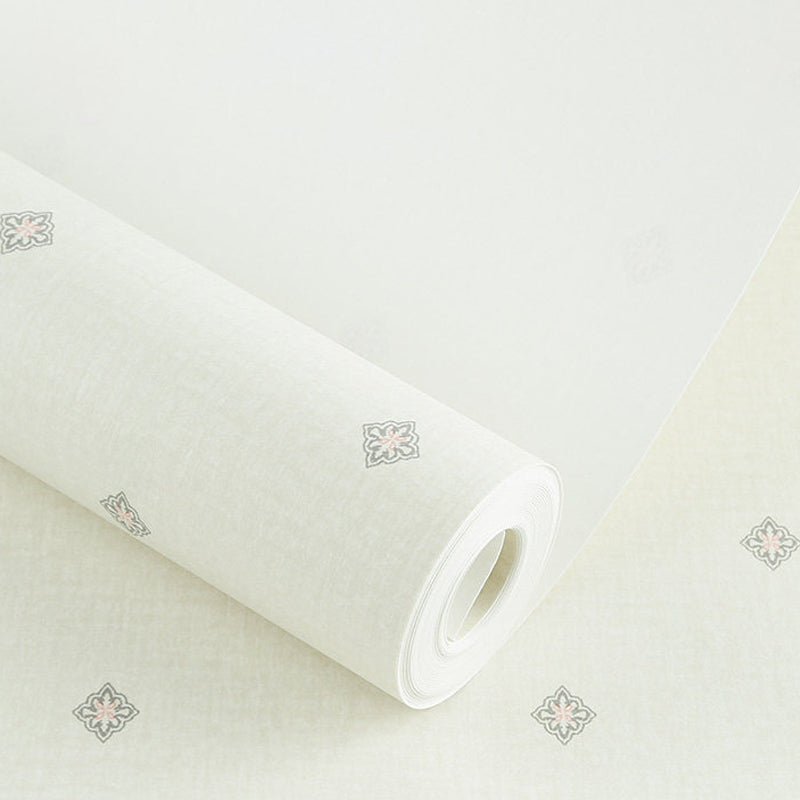 Flower-Like Wallpaper Roll Rustic Waterproof Living Room Wall Art, 31' L x 20.5" W