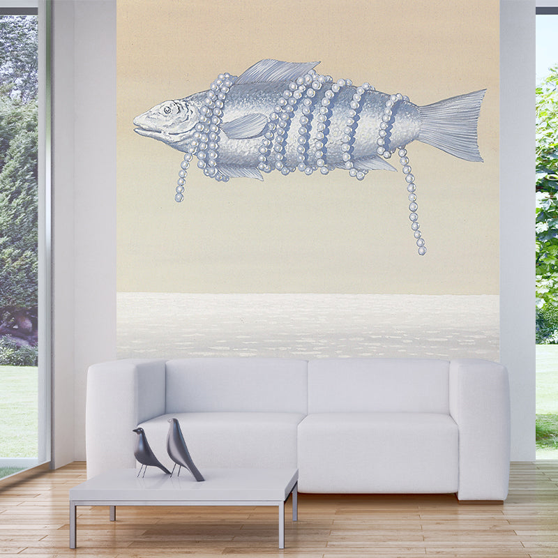 Homage to Alphonse Allais Mural Surrealism Waterproof Bedroom Wall Decoration, Size Optional