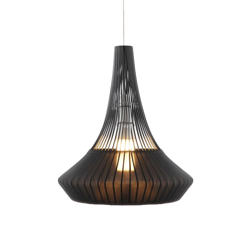 Tombre de cono de colgante Luz de estilo moderno 1 Luz colgante de color negro/rosa/rosa/azul para sala de estar
