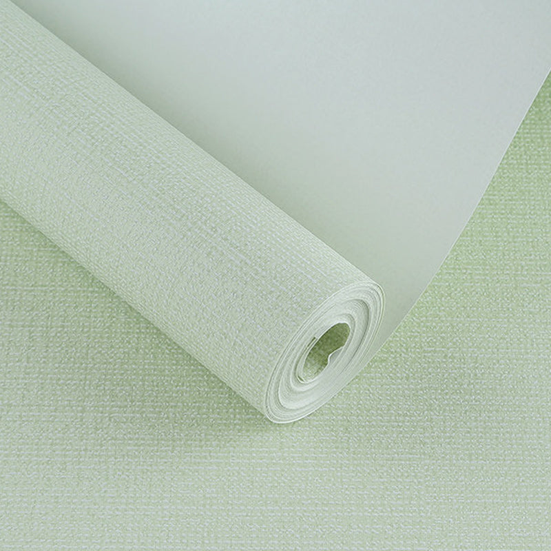 Modern Plain Wallpaper Roll Light-Color Dining Room Wall Decoration, 31' L x 20.5" W