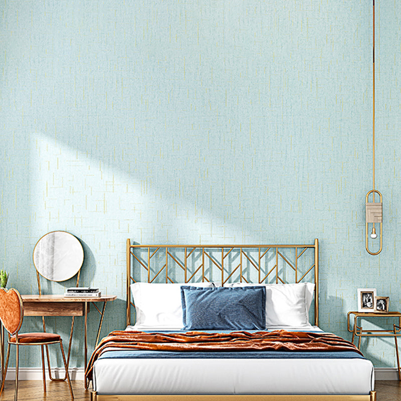 Minimalistic Solid Wallpaper Roll for Bedroom Geometry Wall Decor, 31' L x 20.5" W