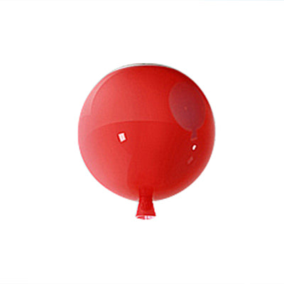Lámpara de techo de acrílico de estilo moderno con forma de globo para vestíbulo