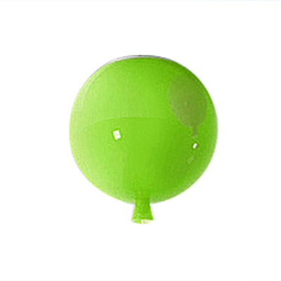 Lámpara de techo de acrílico de estilo moderno con forma de globo para vestíbulo
