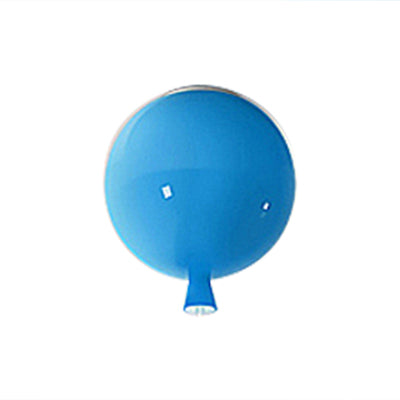 Lámpara de techo de acrílico de estilo moderno con forma de globo para vestíbulo