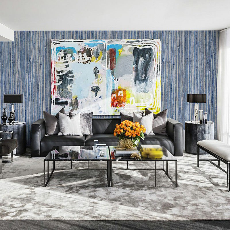 Moisture Resistant Wood Grain Wallpaper Rustic Non-Woven Fabric Wall Decor, 57.1-sq ft