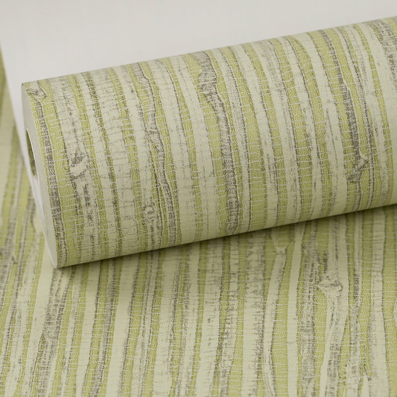 Moisture Resistant Wood Grain Wallpaper Rustic Non-Woven Fabric Wall Decor, 57.1-sq ft