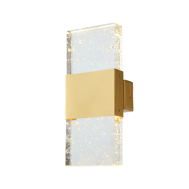 Montaje de lavado de carro cubo transparente de la burbuja acrílica LED DIESPLA DE DIESTA DEL ACHUNDA Flexión de la pared