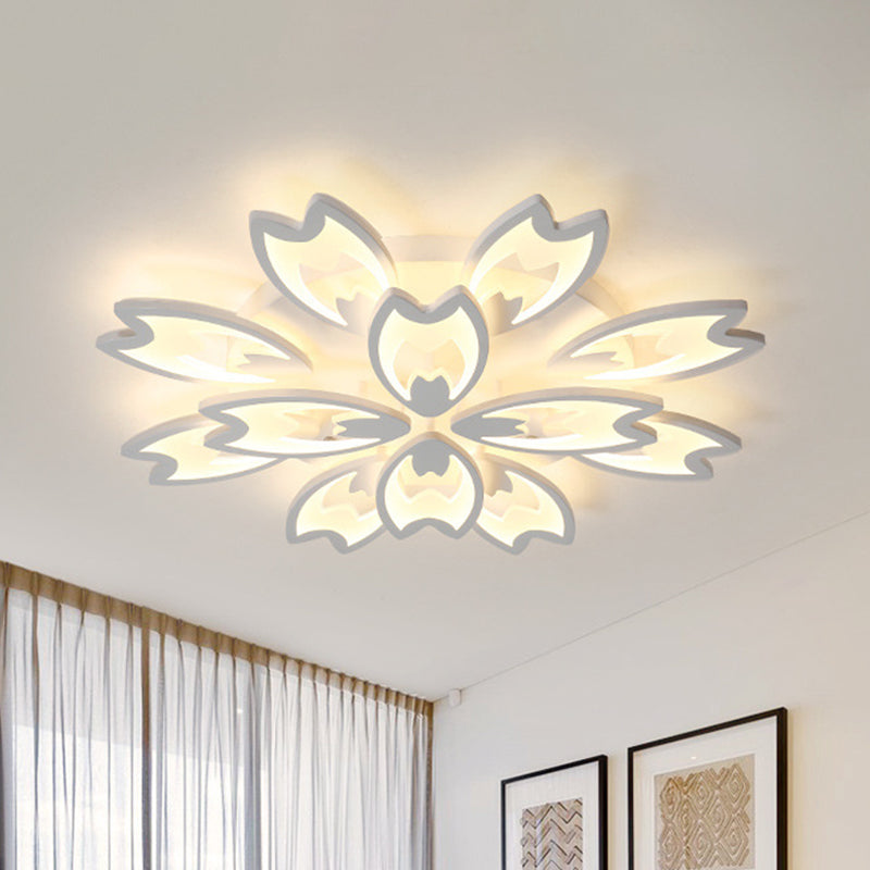 Acrylknospen LED LED BUSH MOUNT LICHT ZOHREN ZOHRENTEGRIEDEN 3/5/9-KEPT-Wohnzimmer Decke Flushmount Lampe in warm/weiß/natürliches Licht