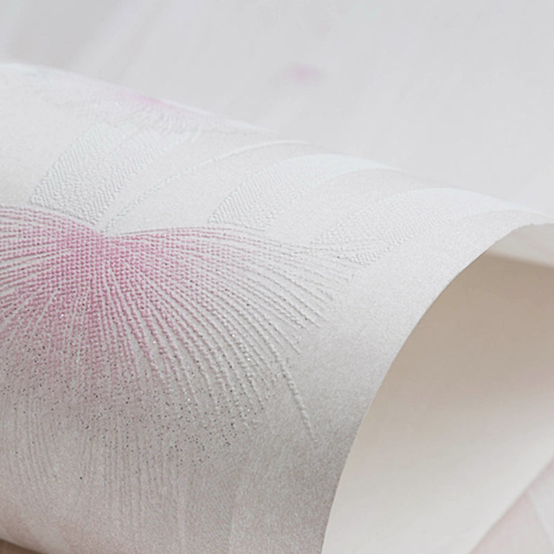 Soft Color Dandelion Wallpaper Roll Stain Resistant Countryside Girls Bedroom Wall Art