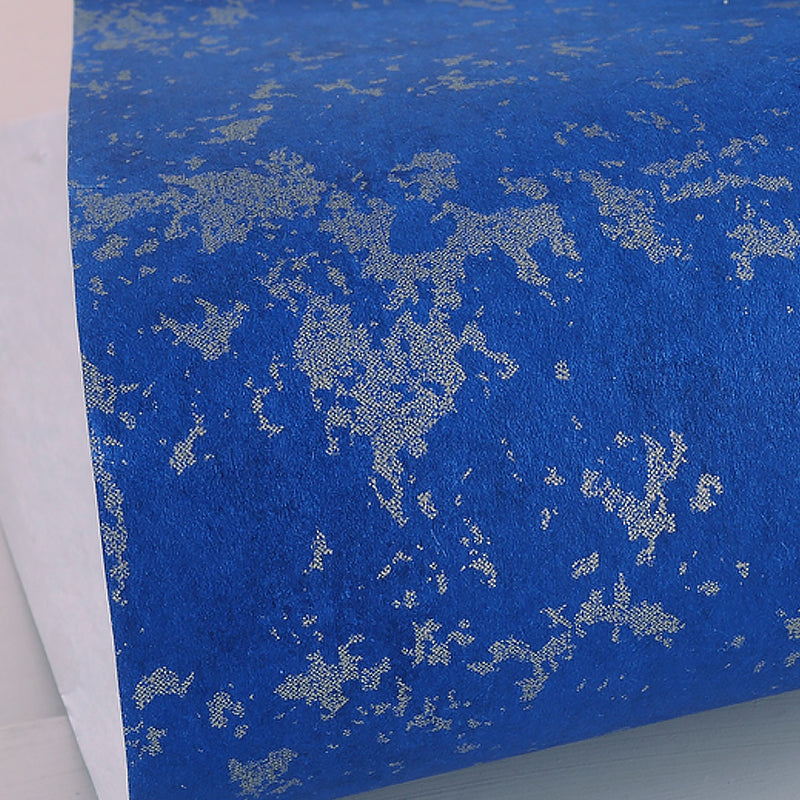 Stain Resistant Mottled Wallpaper Non-Woven Cloth Retro Style Wall Decor for Home