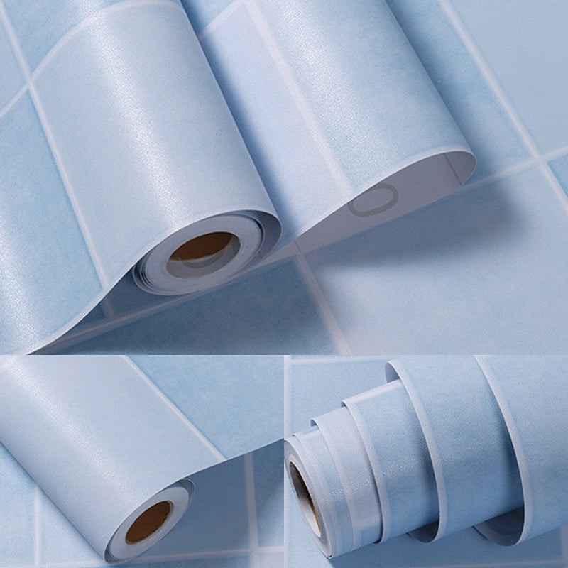 Papier peint adhésif en mosaïque moderne pour cuisine, 14,5 pieds carrés, décoration murale de couleur claire, facile à décoller