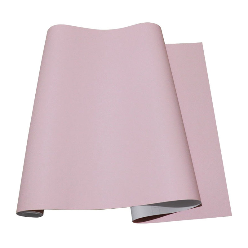 Minimal Girls Wallpaper with Solid Pattern Pastel Color Pick-Up Sticks Wall Covering, Easy to Remove