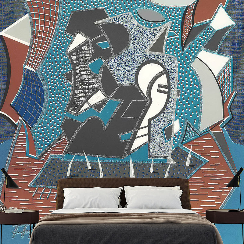 Waterproof End of Triple Murals Decal Personalized Modern Art Wall Covering for Home