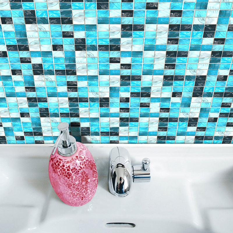 Bohemia Mosaics Tile Wallpaper Panels Multicolored Self Adhesive Wall Art for Kitchen