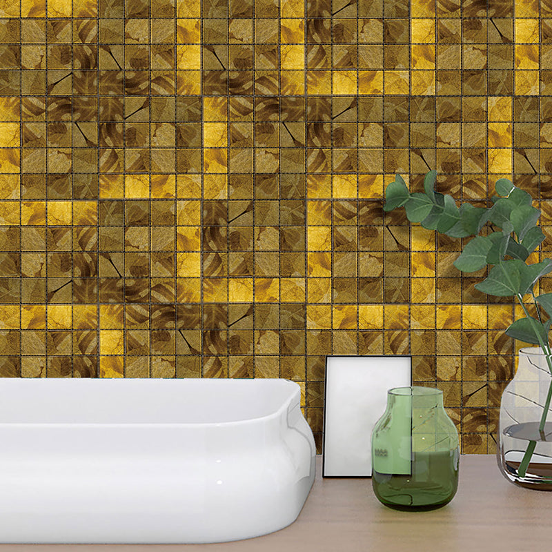 Peel and Stick Tiles Wallpaper Panel Bohemian PVC Wall Decor, 4.1-sq ft, 38 Pieces