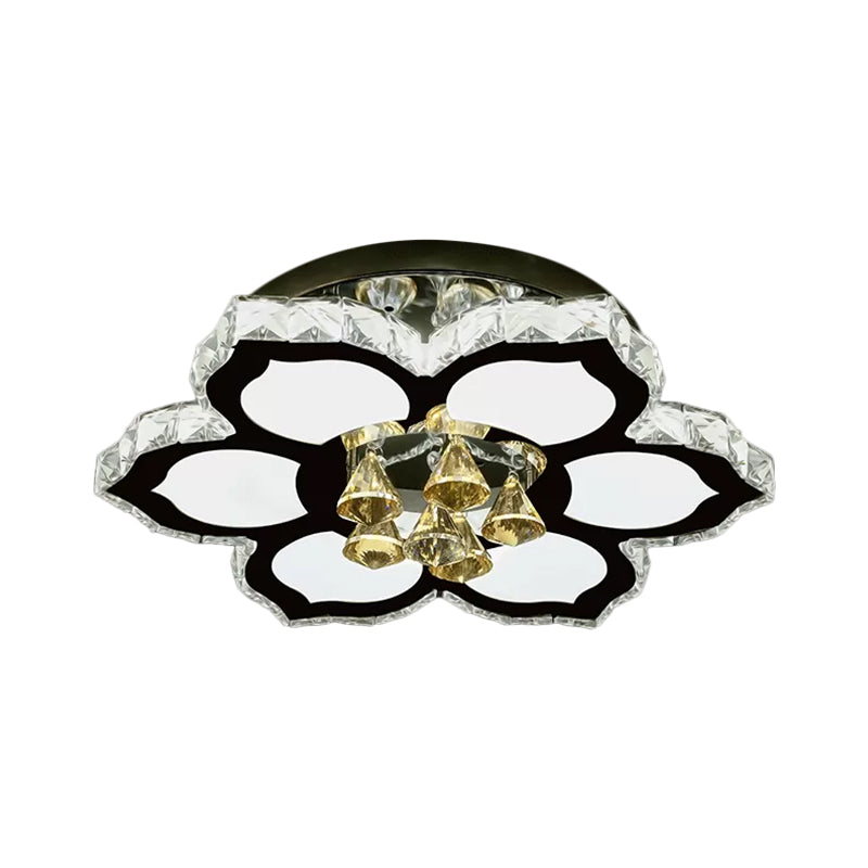 Pêche LED / fleur symétrique semi-rince