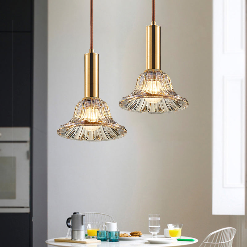 Lampada a sospensione Bell Stile moderno MODERNO CHRIAN/SMORE GRIGIONE/CRING CRISTALE 1 LULLO DOW DOW DOUL