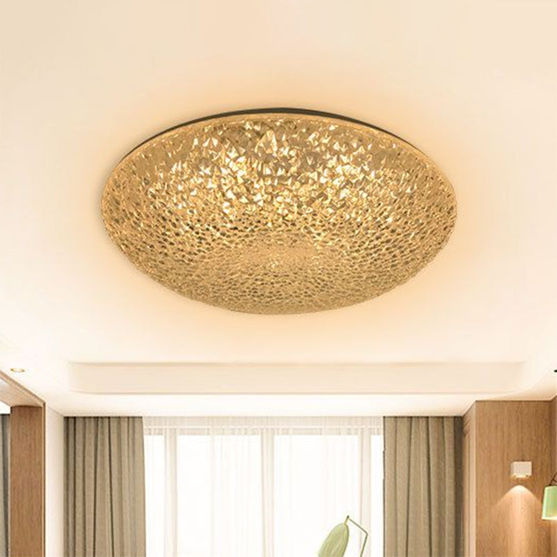 Kom spoelbevestiging lamp Minimalistisch acryl LED helder plafondlicht in wit/warm/natuurlijk licht voor slaapkamer