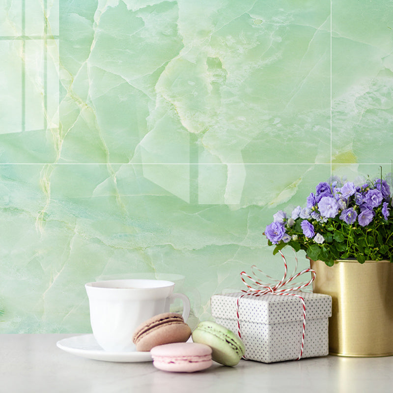 Modern Faux Marble Wallpaper Panels Pastel Color Pick Up Sticks Wall Decor for Kitchen