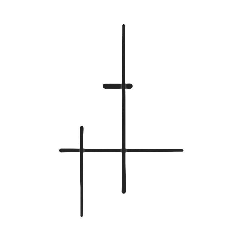 Gekreuzte Linien große Wandbeleuchtung Metall LED Modernes Wandhalterung Licht in Schwarz für Wohnzimmer