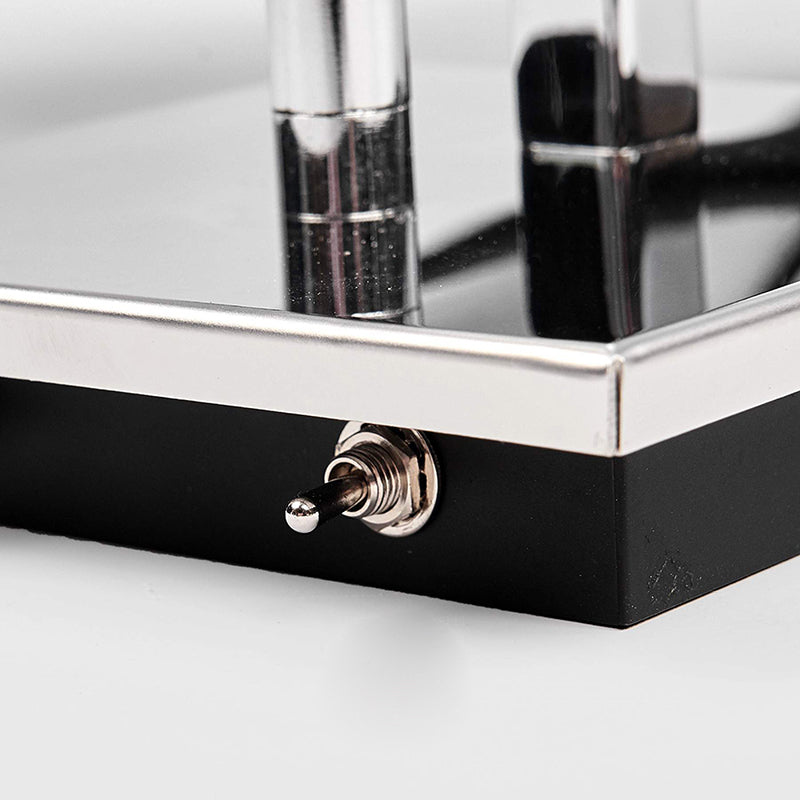 Contemporary Oval Wall Mount Light Fabric LED Wall Sconce Lighting in Black for Bedside